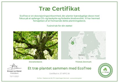 Plant et Træ - Donationstræ